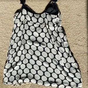 Express women’s polka dot spaghetti straps dress